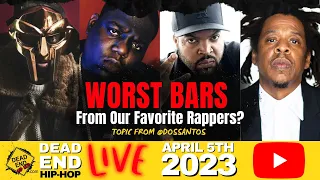 Worst Bars From Our Favorite Rapper | Topic From @DosSantos
