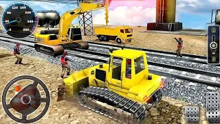 Little Builders Games - Trucks, Cranes, Digger - New Fun Construction GamePlay Crazy Life Gaming