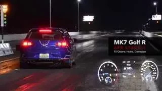 APR MK7 Golf R - Stage 2 Quarter Mile!