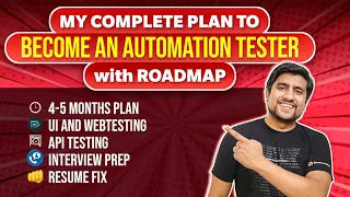 My Complete Plan to Become an Automation Tester with ROADMAP (2023) | TheTestingAcademy