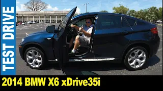2014 BMW X6 xDrive35i 3.0 engine top quality German SUV test drive | Jarek in Clearwater Florida USA