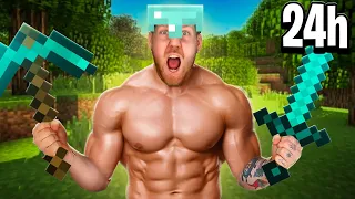 24H GRAM W MINECRAFT BEZ PRZERWY! *PRAWDZIWE*