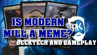 Is Modern Mill a Meme? Ashiok and Friends! MTG Deck Tech and Gameplay