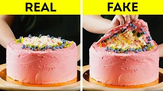 FAKE OR CAKE?? SHOCKING COMMERCIAL TRICKS that will blow your mind!