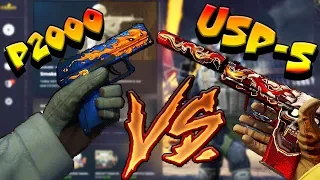 USP-S VS P2000 | Какой Пистолет Лучше для КТ CS:GO?