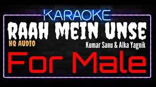 Karaoke Raah Mein Unse Mulaqat Ho Gayi For Male HQ Audio - Kumar Sanu & Alka Yagnik Ost. Vijaypath