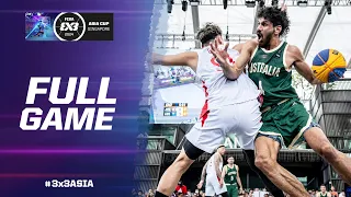 Japan 🇯🇵 vs Australia 🇦🇺 | Men Full Game | FIBA 3x3 Asia Cup 2024 | 3x3 Basketball