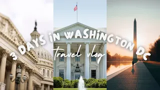 3 Days in Washington DC I things to do + best restaurants (Travel Vlog)