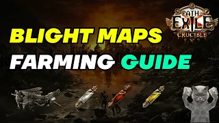 POE 3.21 Blight Maps Farming Guide! Any Build Available! 6+ Div/Hour