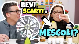 LO BEVI O LO SCARTI O LO MESCOLI CHALLENGE: il gioco