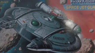 Perry Rhodan: SPACE JET GLADOR - Plastic Model Kit - Bausatz von Revell (1999) mit Animationen