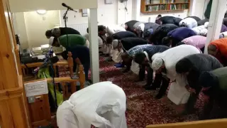 Shafi and witr prayers from the University of Newcastle mosque