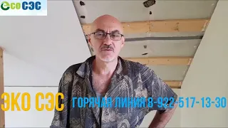 Уничтожение жуков короедов точильчиков древоточсов методом фумигациии!