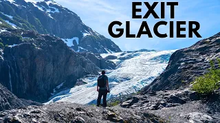 Hiking to Exit Glacier in Kenai Fjords National Park