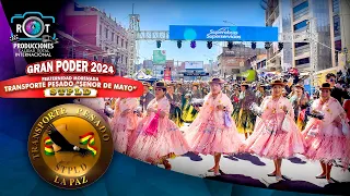 Morenada Transporte Pesado "Señor de Mayo" STPLD | Gran Poder 2024 | La Paz | Caravana Folclórica