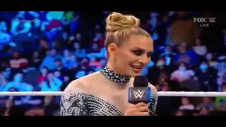 Lita returns and gets interrupted by Charlotte flair sd 1/14/22