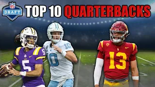 The 10 Best Quarterbacks In The 2024 NFL Draft