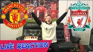 SALAH HATTRICK!! MANCHESTER UNITED 0-5 LIVERPOOL LIVE REACTION!