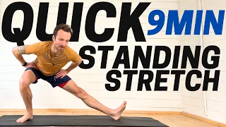 Quick Standing Stretches After Running