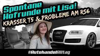 Unser Daily Business | Hofrunde mit Enrico & Lisa | Der 150.000 Euro Bus! | RS6, Golf 1 und Co!