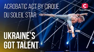 🤸‍♂️Надскладний акробатичний номер зірки Cirque du Soleil – Україна має талант