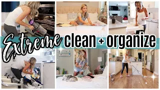 *NEW* CLEAN WITH ME 2020 // EXTREME CLEANING + ORGANIZING MOTIVATION // TIFFANI BEASTON HOMEMAKING