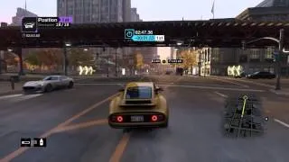 WatchDogs (Online Race Gameplay ) (Ps4) (HD)