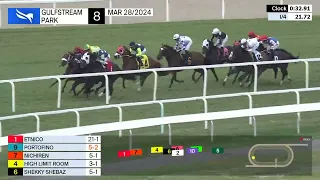 Gulfstream Park Carrera 8 - 28 de Marzo 2024