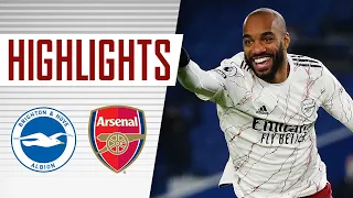 HIGHLIGHTS | Lacazette scores the winner | Brighton vs Arsenal (0-1) | Premier League