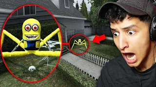 If You See MINION SPIDER Outside Your House, RUN AWAY FAST!!