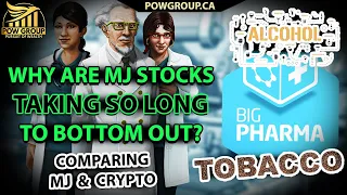 Why Are MJ Stocks Taking So Long To Bottom Out? | Comparing MJ & Crypto