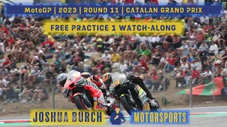 🔴 MotoGP | 2023 | Round 11 | #CatalanGP | Free Practice 1 Watch-Along