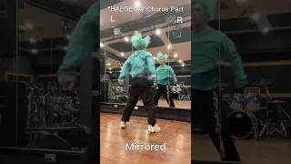 Agust D(SUGA)HAEGEUM Dance Mirrored Tutorial@BTS #agustd #HAEGEUM #btsshorts