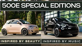 2024 Fiat 500e Inspired By Beauty and Music Special Editions Debut!