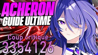 ACHERON, UNE 5★ DIVINE.. Elle Change le Jeu ! Meilleur Guide & Build, Teams et Showcase - Honkai SR