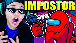 MATAMOS AL IMPOSTOR EN FRIDAY NIGHT FUNKIN' 😱🔪 | BOYFRIEND VS IMPOSTOR de AMONG US | Pathofail