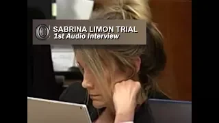 SABRINA LIMON TRIAL - 👮‍♂️ 1st Audio Interrogation (2017)