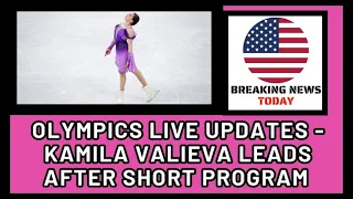 Olympics Live Updates - Kamila Valieva Leads After Short Program | News #Shorts