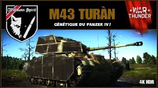 War Thunder tanks : M43 TURÀN lll. Génétique du Panzer IV!