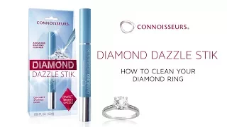 How to clean diamond wedding ring - Connoisseurs Diamond Dazzle Stik