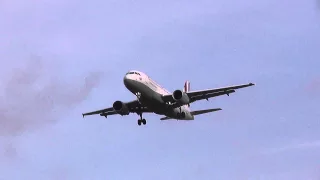 Germanwings Airbus A319-112 D-AKNG final approach over "Der Clou" landing Berlin Tegel