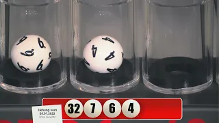 Ziehung der Lottozahlen vom 05.01.2022 #lottery #lotto6aus49 #youtube #australia #india #us