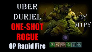 ONE-SHOT UBER DURIEL - S3 Rapid Fire Rogue Diablo 4