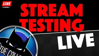 Batman Statue Collector Live Hangout Test Stream