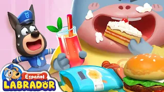 🔍Sheriff Labrador - No Comas Demás 🍙🍿🍦 | Videos de Niños | BabyBus Español