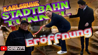 🚇 STADTBAHNTUNNEL KARLSRUHE | ERÖFFNUNG 🎀 VLOG