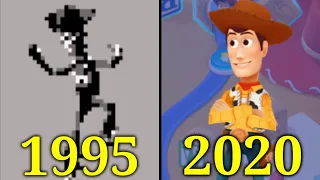 Evolution of Toy Story Games 1995-2020