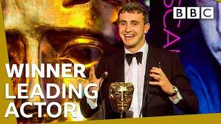 PAUL MESCAL wins LEADING ACTOR 2021 @bafta for 'Normal People' 🏆 BBC