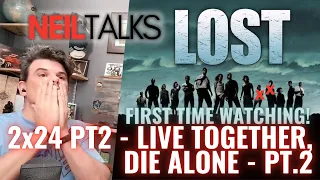 LOST Reaction - 2x24 (Pt.2)  Live Together, Die Alone Pt 2 - FIRST TIME WATCHING!  Season Finale!