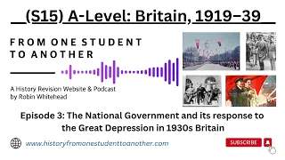 The National Government and its response to the Great Depression in 1930s Britain